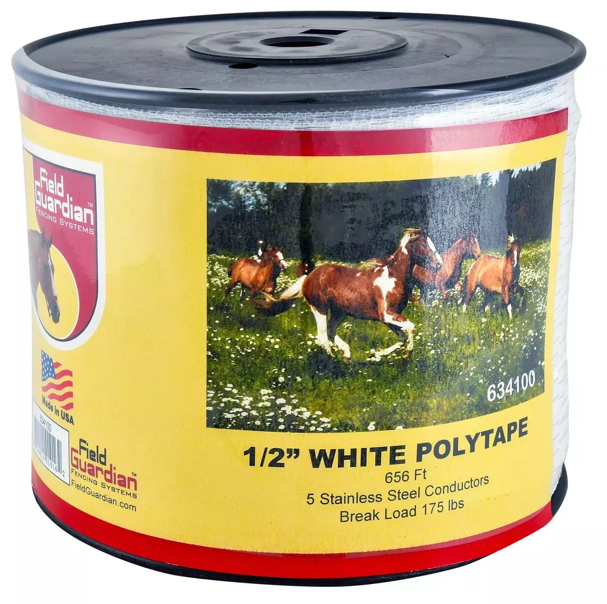 1/2″ White Fencing Poly Tape