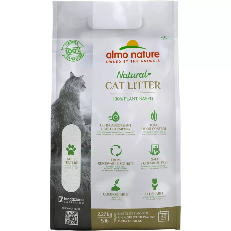 100% Plant-Based Natural Cat Litter