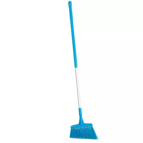 12″ Soft Split Bristle Angle Broom with 51″ Alum Handle