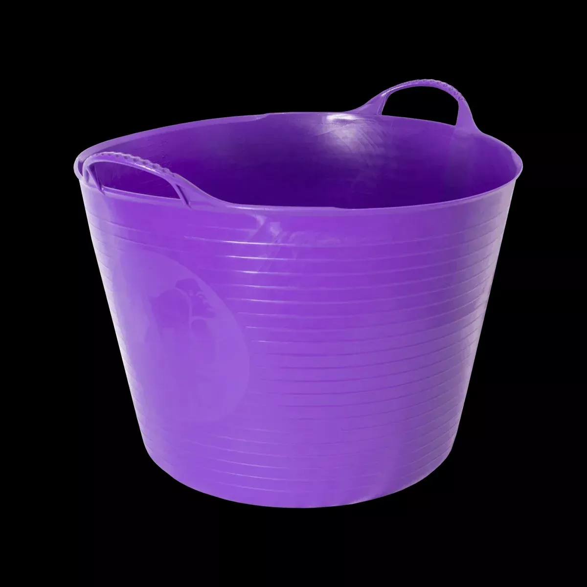 (3 for 2) Gorilla Tub Large 38L Durable Multi-Purpose Plastic Tub Purple