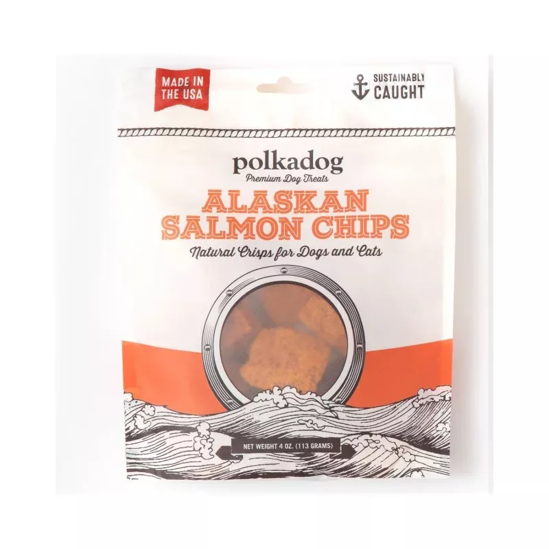 *Alaskan Salmon Chips 4oz