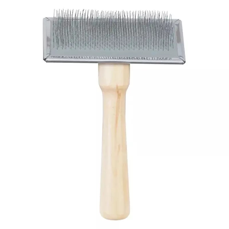 Ancol Wood Handle Slicker Brush