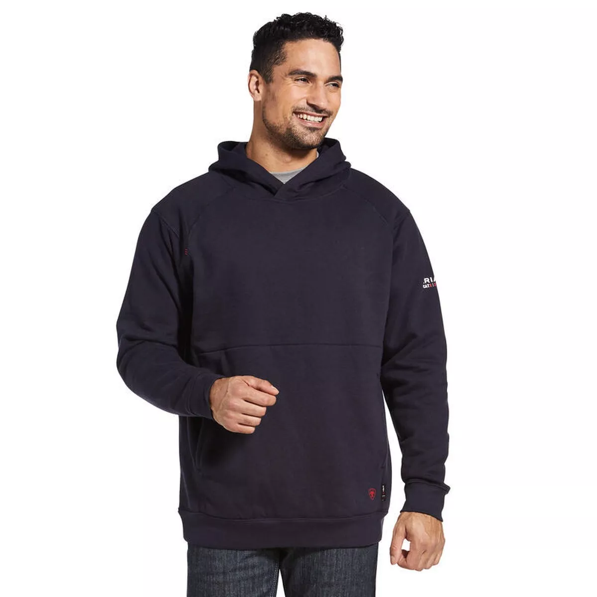 Ariat FR Men's Flame Resistant Rev Pullover Hoodie Navy