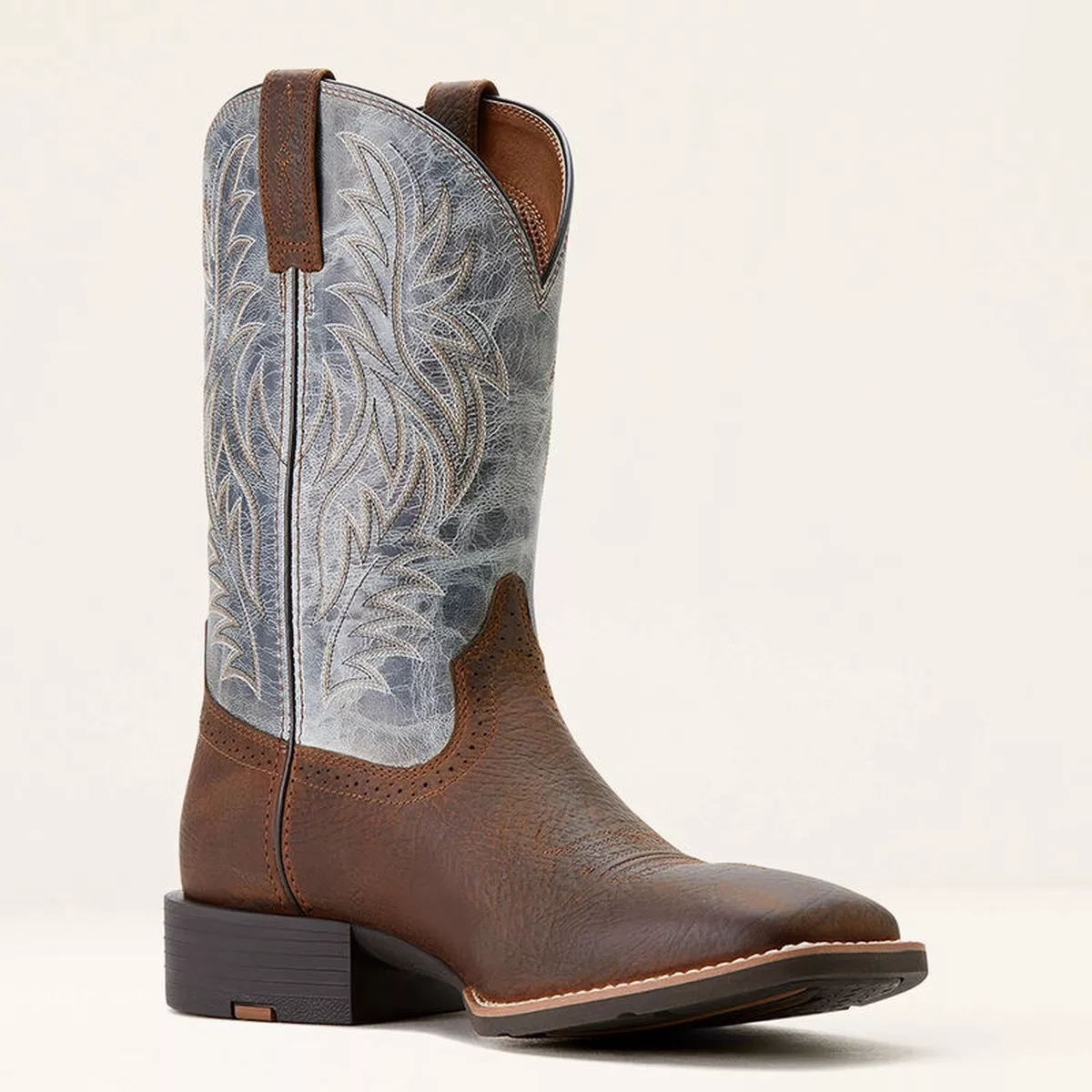 Ariat Men's Sport Wide Square Toe Cowboy Boot - Earth/Glacier