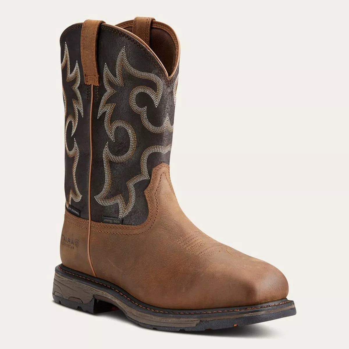 Ariat Men's WorkHog Wide Square Toe Waterproof Composite Toe 400g Insulated Waterproof Work Boot