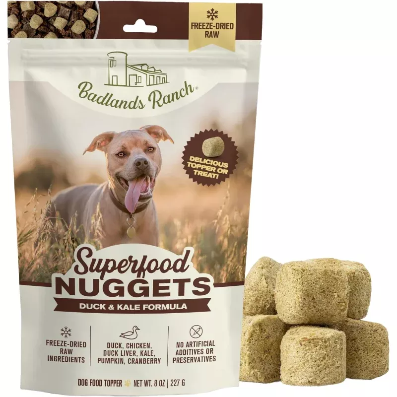 Badlands Ranch Duck & Kale Dog Food Topper