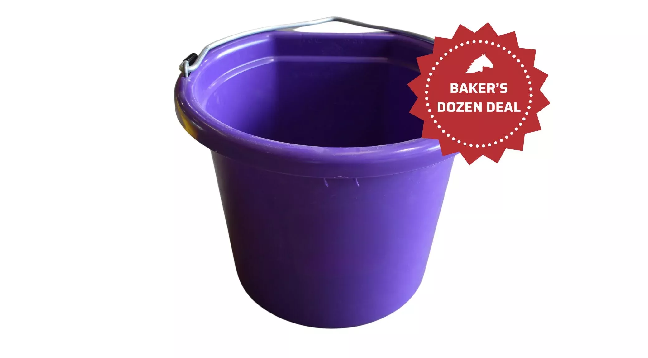 Baker’s Dozen Fortiflex 5 Gal Premium Flat Back Bucket
