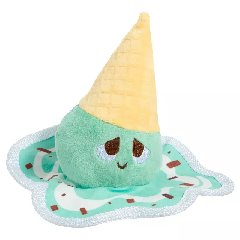 BARK Melty Minty Monty Plush Dog Toy
