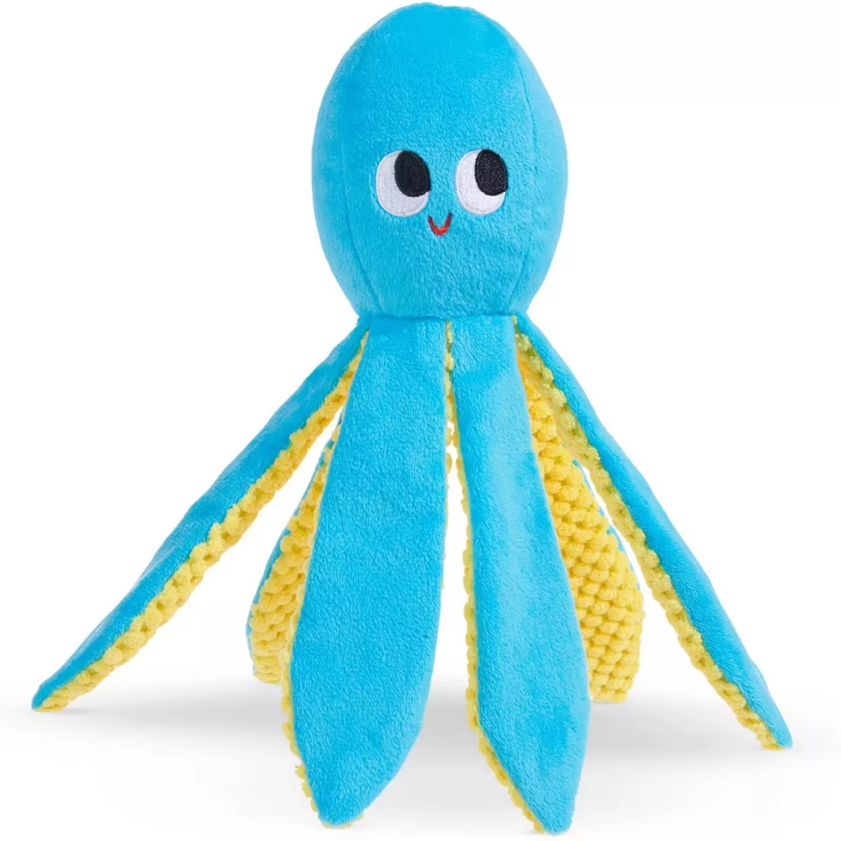 Bark Odd Otto Octopus Plush Dog Toy Blue