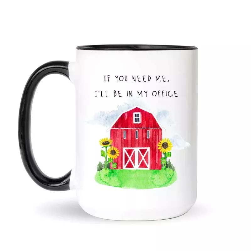Barn Mug - In My Office