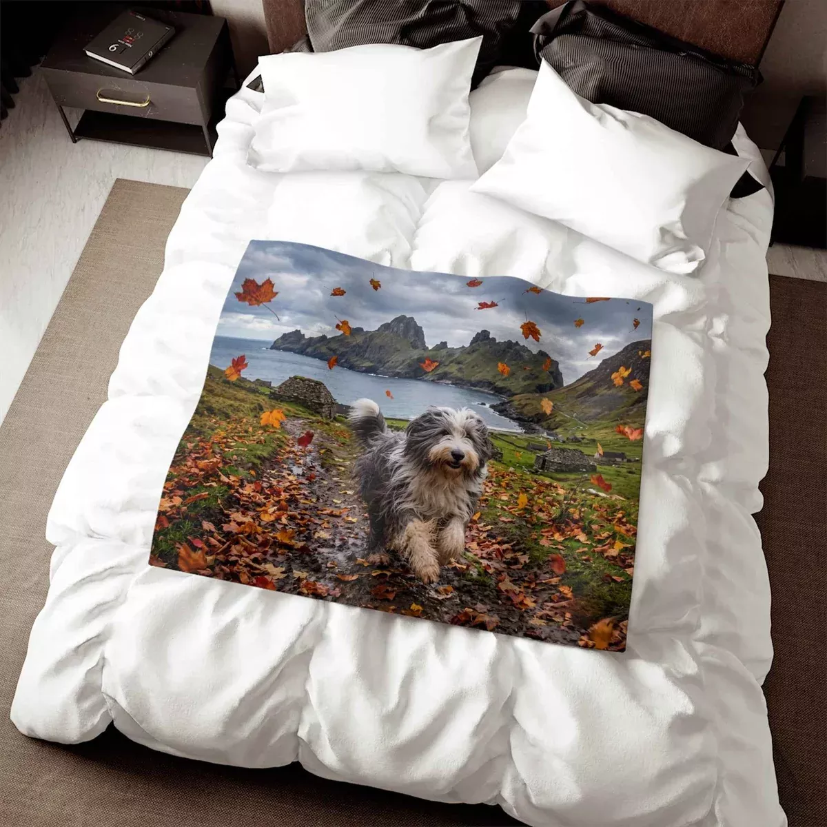 Bearded Collie Blanket