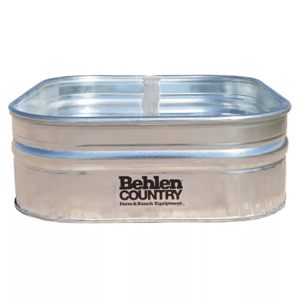 Behlen Country Shallow Square Galvanized Stock Tank