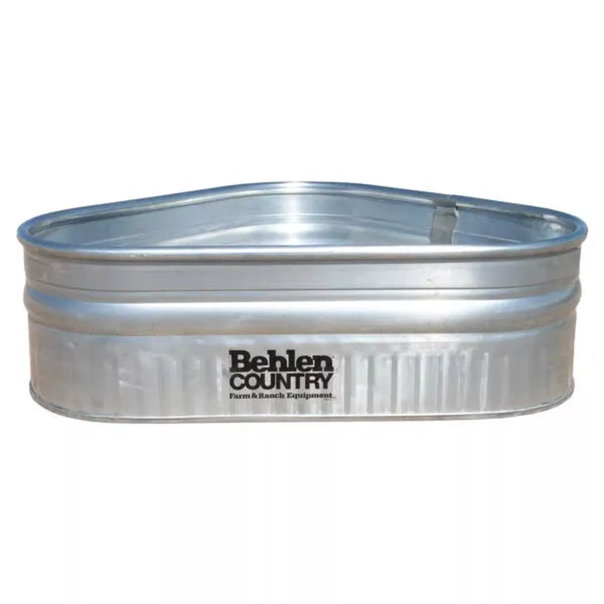 Behlen Country Shallow Triangle Galvanized Stock Tank