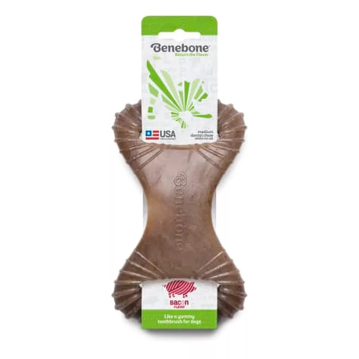 Benebone Dental Chew Medium Bacon
