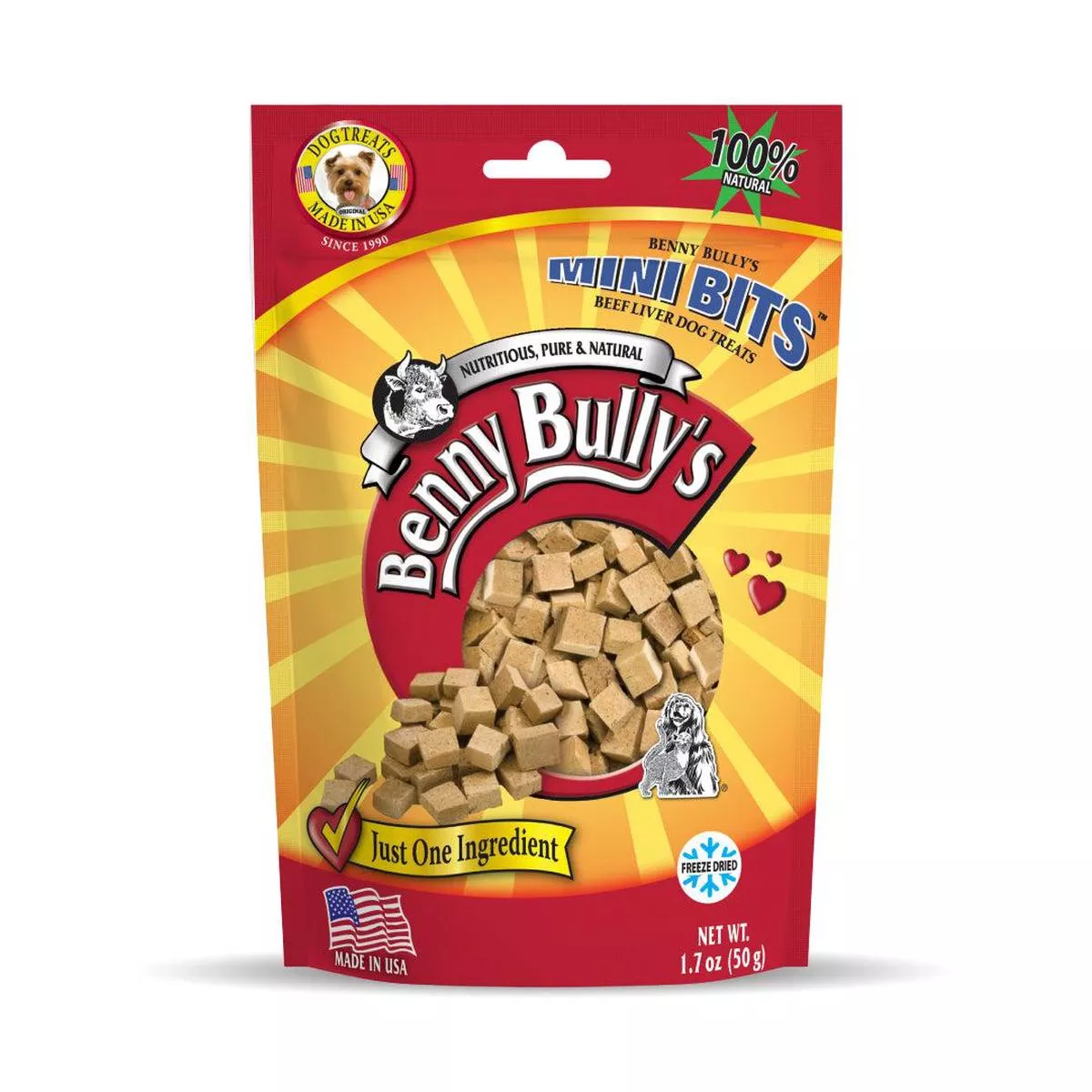 Benny Bully’s Liver Mini Bits Dog & Cat Treats