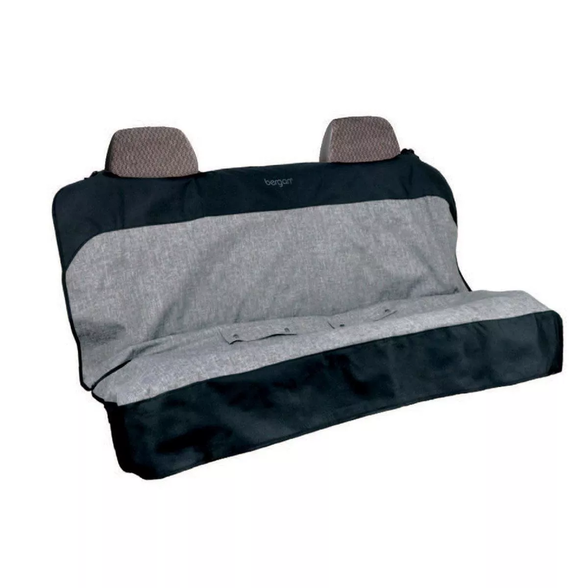 Bergan Auto Bench Seat Protector, Grey/Black