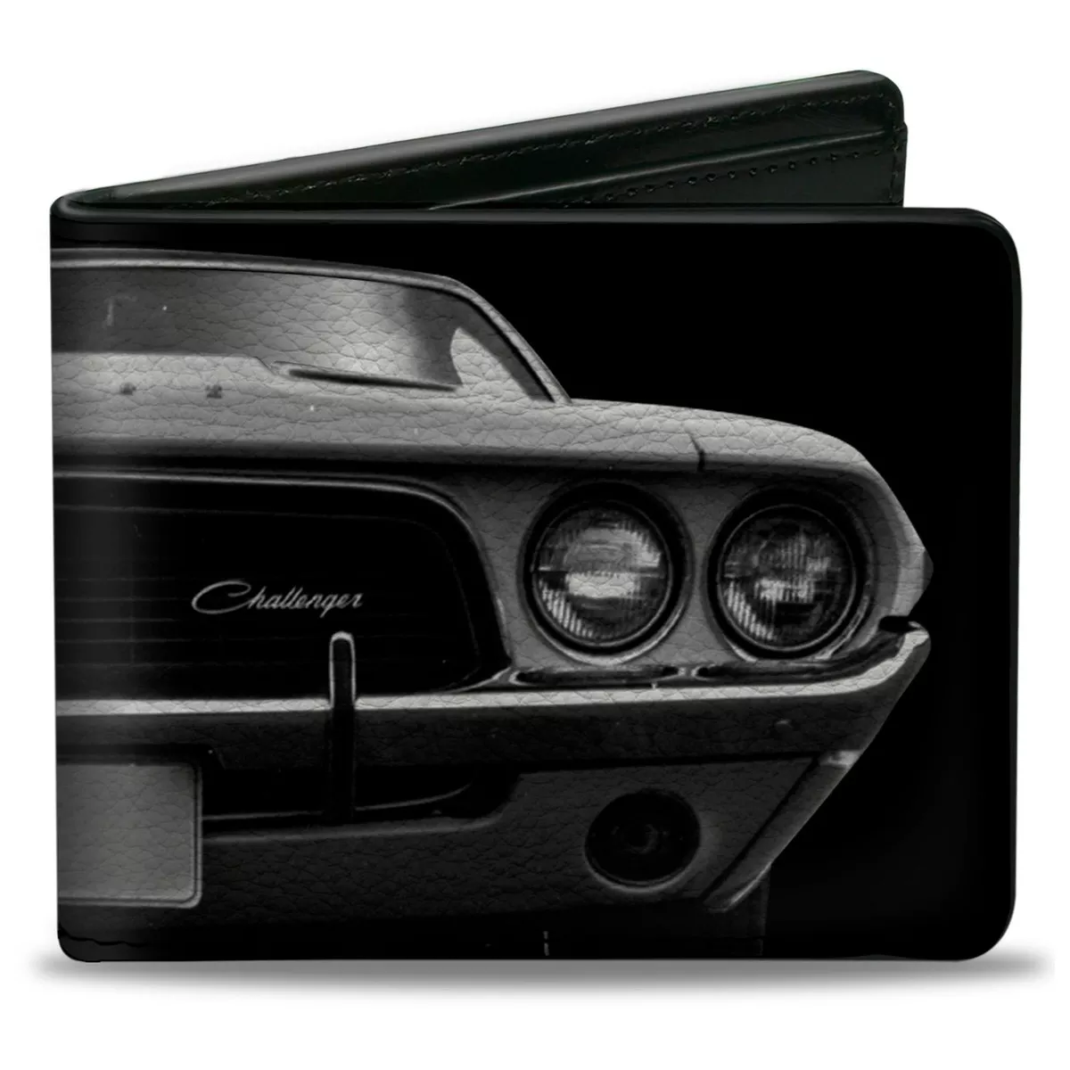 Bi-Fold Wallet - 1976 Challenger Black & White