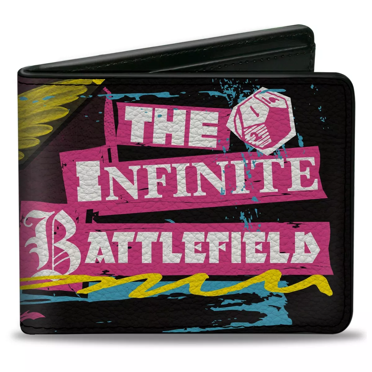 Bi-Fold Wallet - Dungeons & Dragons THE INFINITE BATTLEFIELD Collage Black/Multi Color