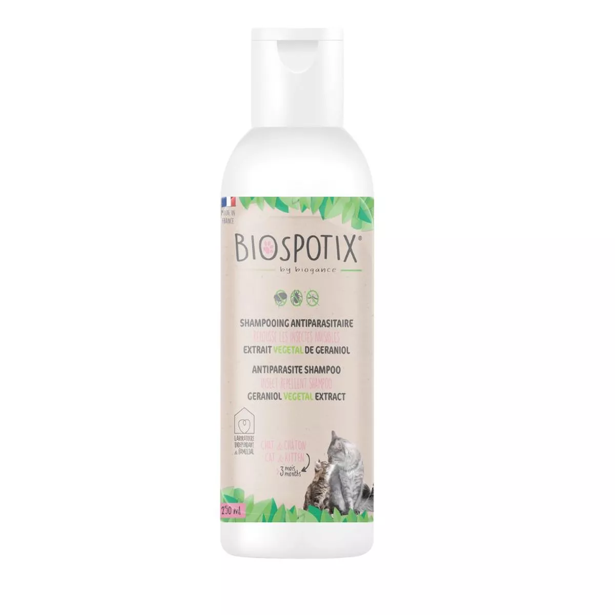 Biogance Biospotix Antiparasite Shampoo Cat -250ml