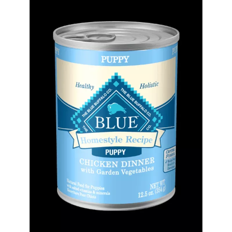 Blue Buffalo Can Homestyle Puppy 12.5oz