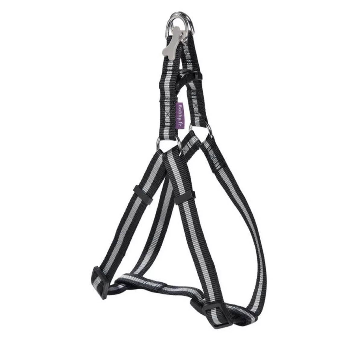 Bobby Arlequin Classic Nylon Harness Black, Small