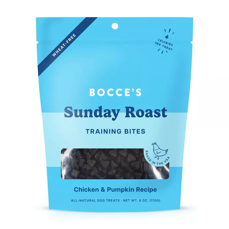 Bocce’s Bakery Sunday Roast Training Bites Dog Treats 6oz