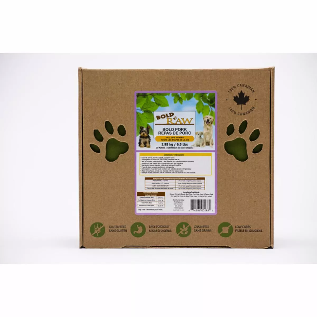 Bold by Nature Pork Dog Food