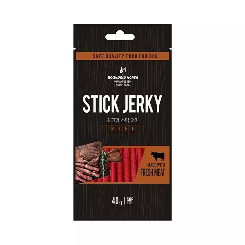 Bow Wow Stick Jerky Beef Dog Treat