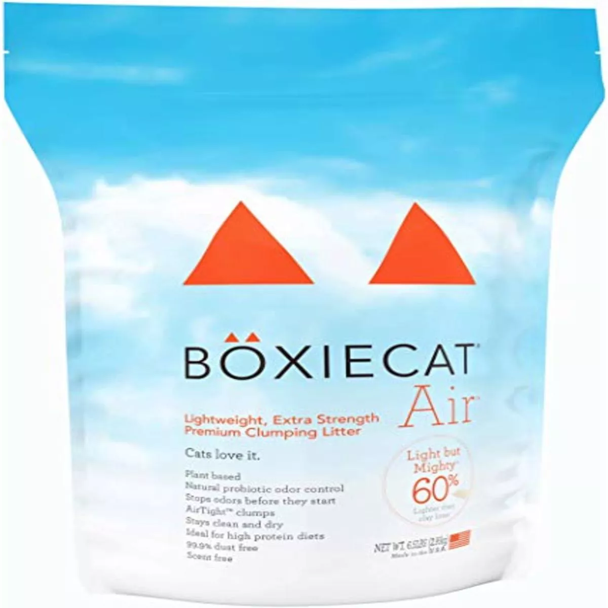 Boxiecat Air Lightweight Extra Strength Premium Clumping Cat Litter