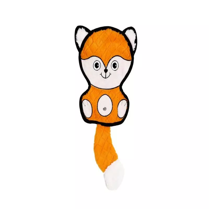 BUDZ Crinkle Dog Toy MOMMY FOX 18″