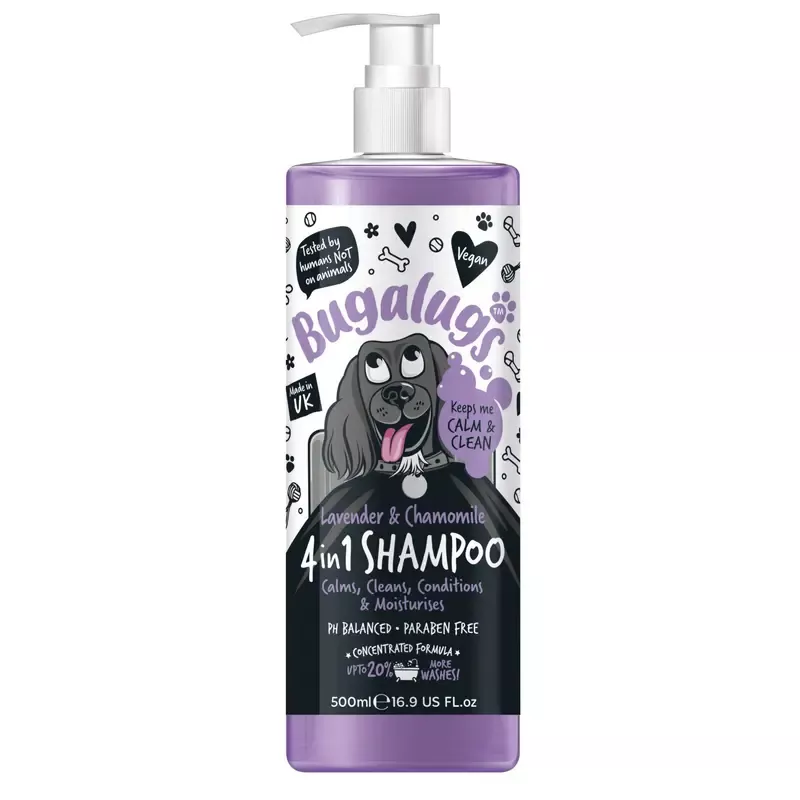 Bugalugs Lavender & Camomile 4in1 Shampoo 500ml