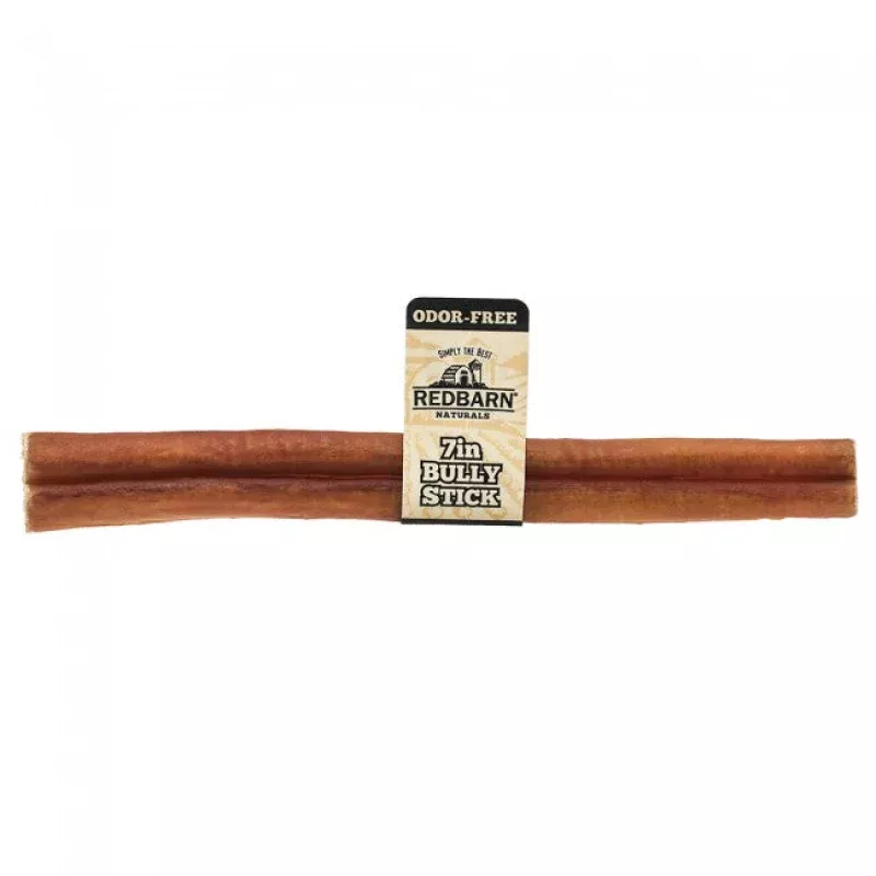 BULLY STICK ODORLESS 7" RED BARN
