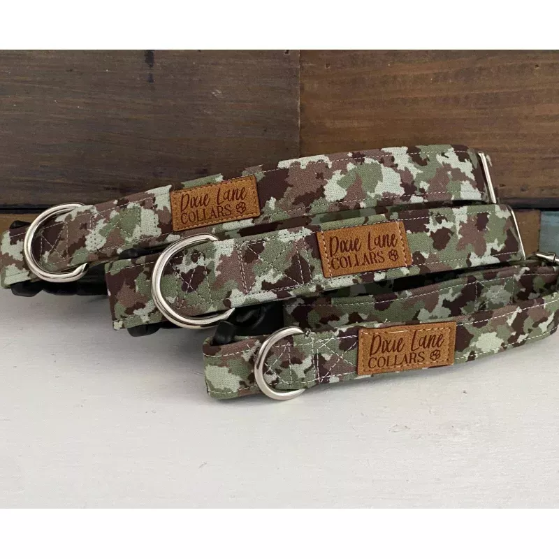 Camouflage Army Camo Print Dog Collar