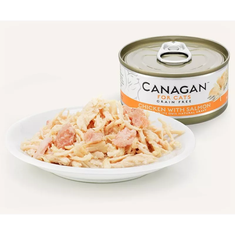 Canagan Cat Can Chicken With Salmon 75g