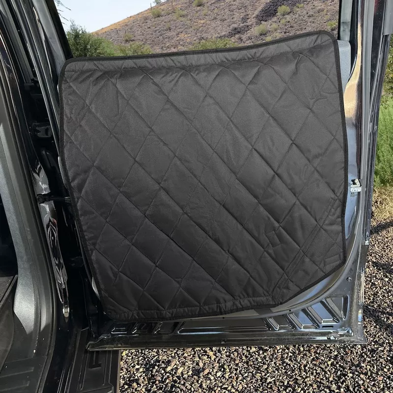 Car Door Covers That Stay In Place – XL Black