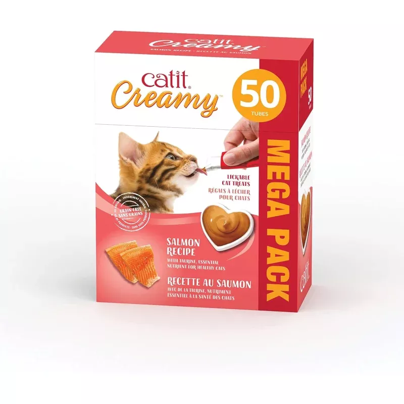 Catit Creamy Tubes - Salmon