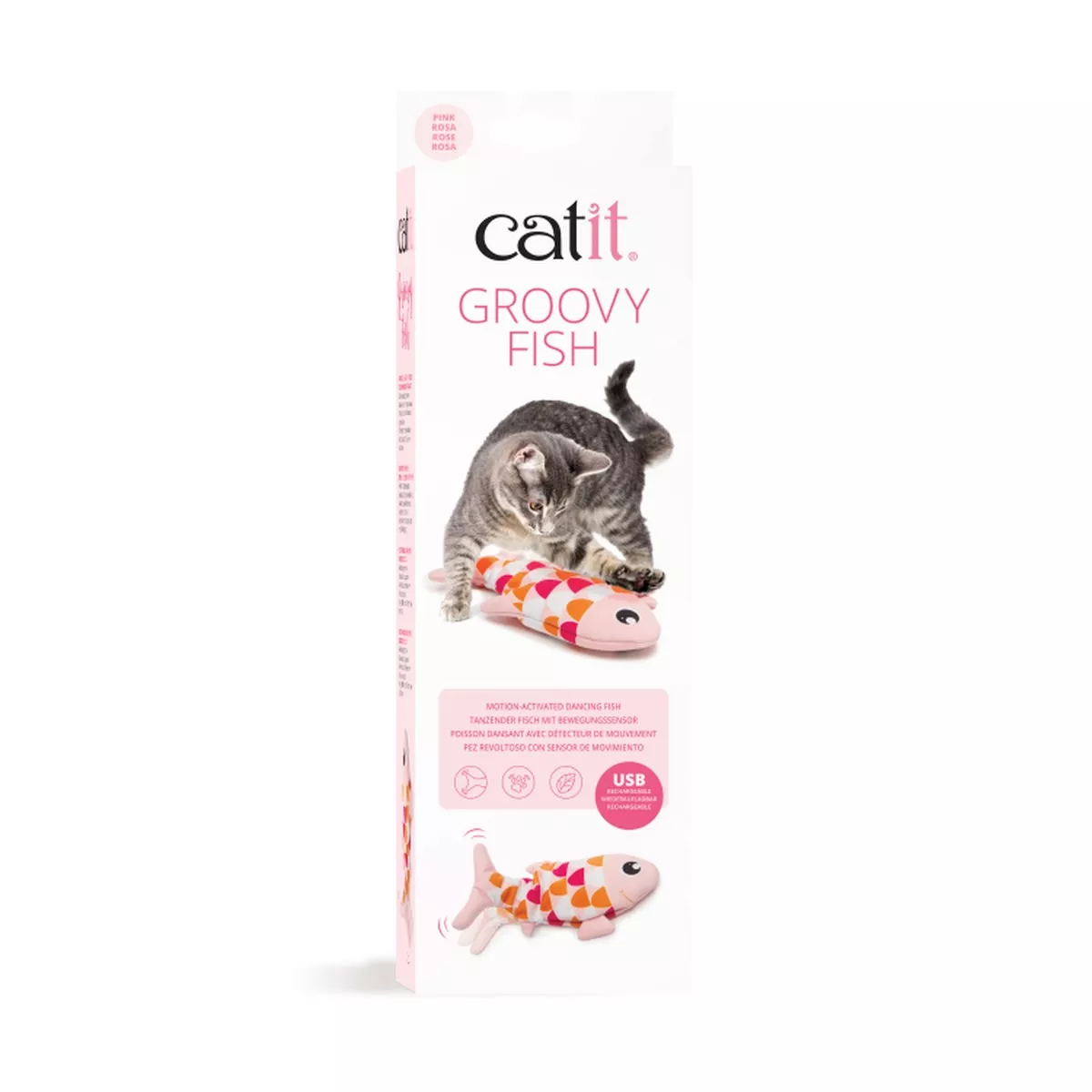 Catit Groovy Fish, Pink