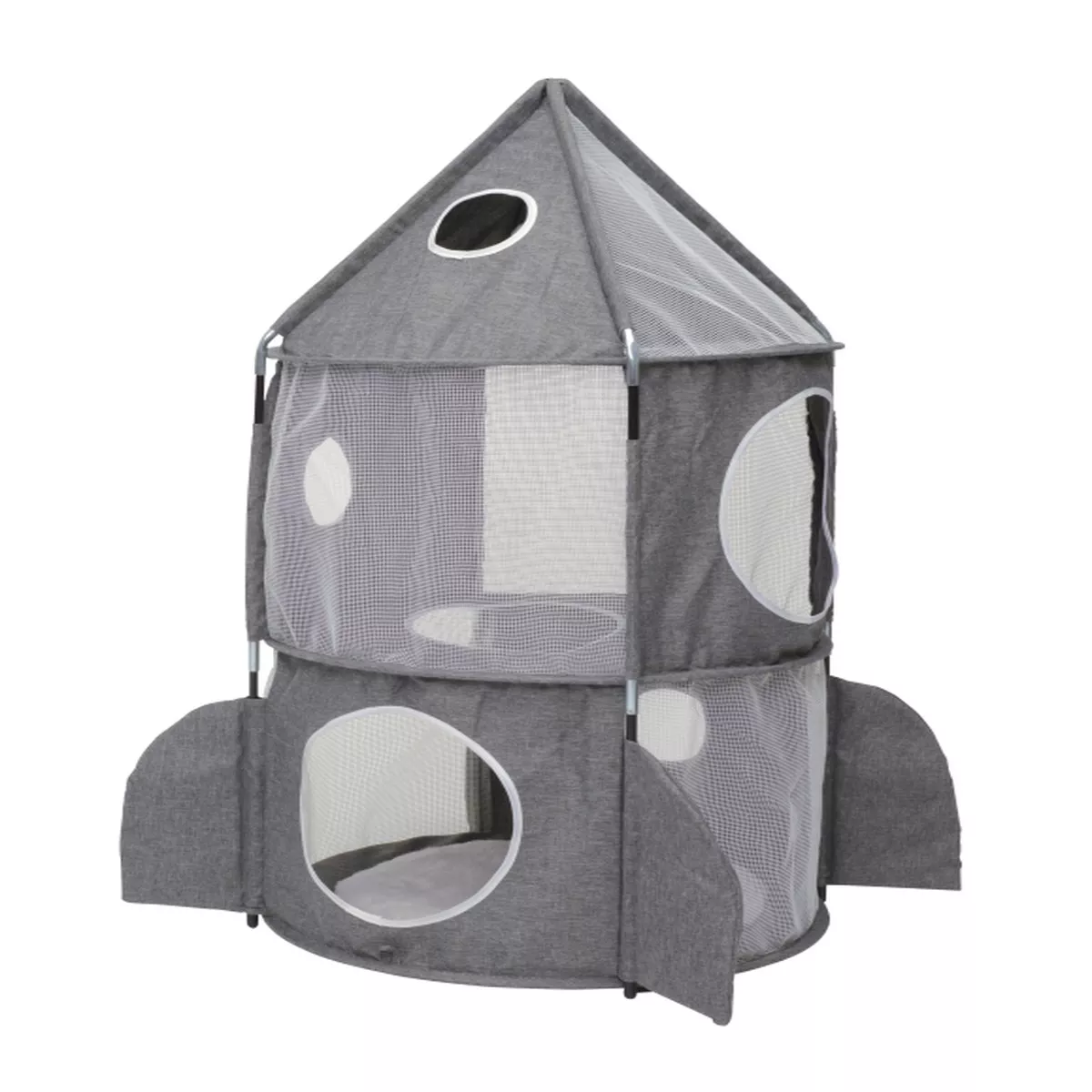 Catit Vesper Cat Tower Rocket Grey, 50x50x90 cm