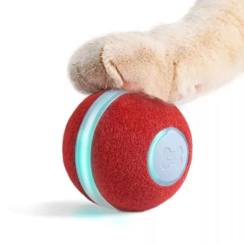 Cheerble Electronic Ball Toy For Cats (Red) 42C