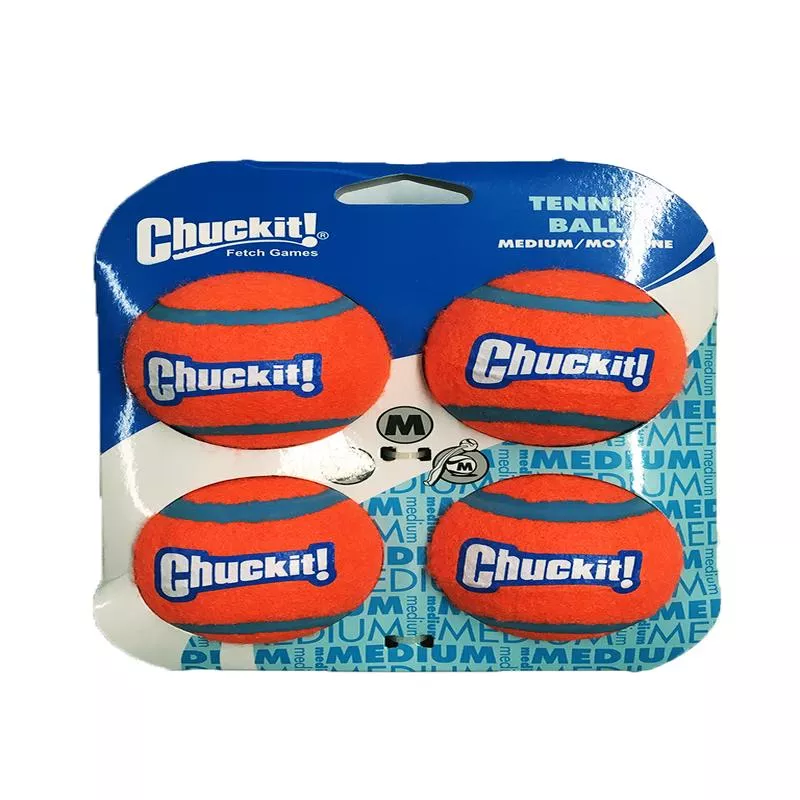 ChuckIt! Tennis Balls, 4-pack
