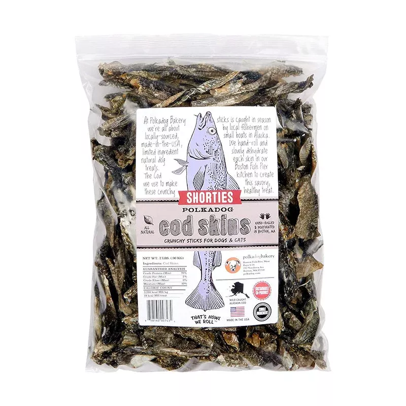 *Cod Skin Shorties Bag 12oz