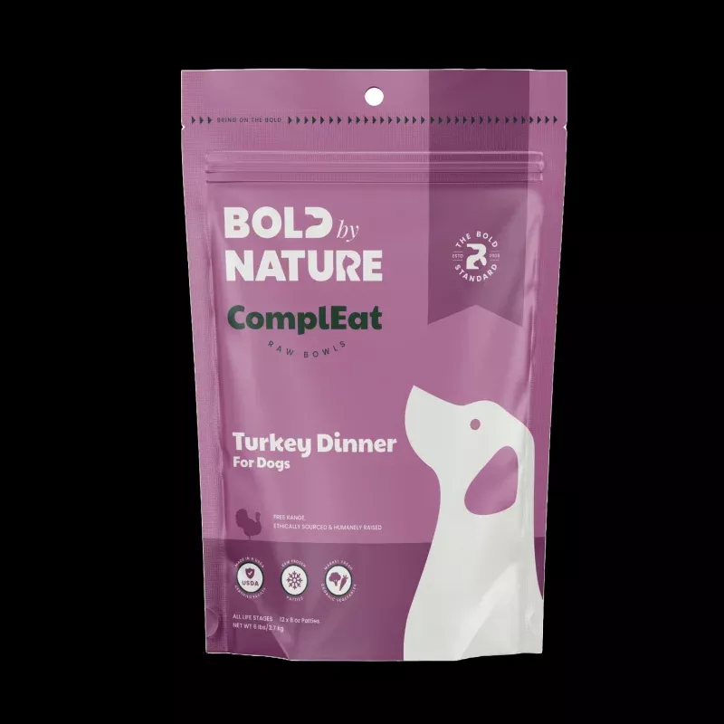 ComplEat Raw Bowls Turkey Dinner for Dogs