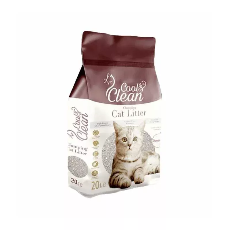 Cool & Clean Clumping Cat Litter - 20L (2 Maximum per order)