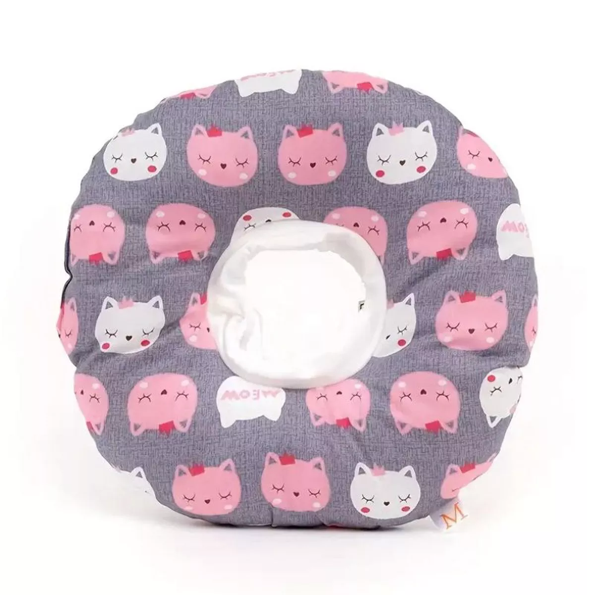 Cozy Paws Soft Pet Recovery Collar-Cute Cat