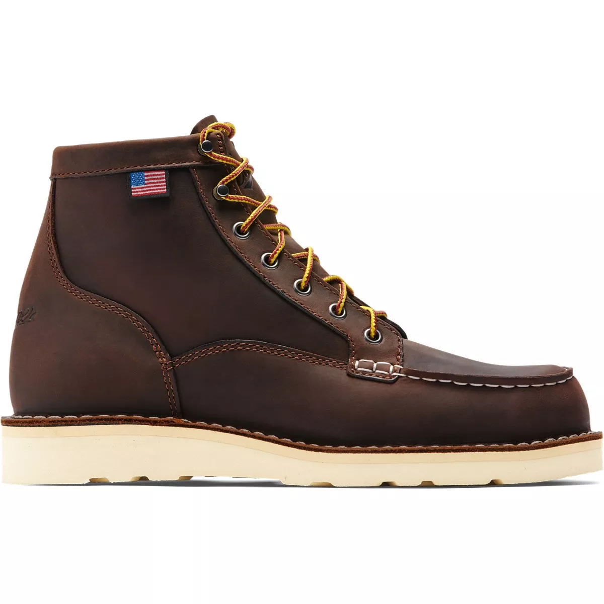 Danner Men's Bull Run Moc Toe Brown Boots