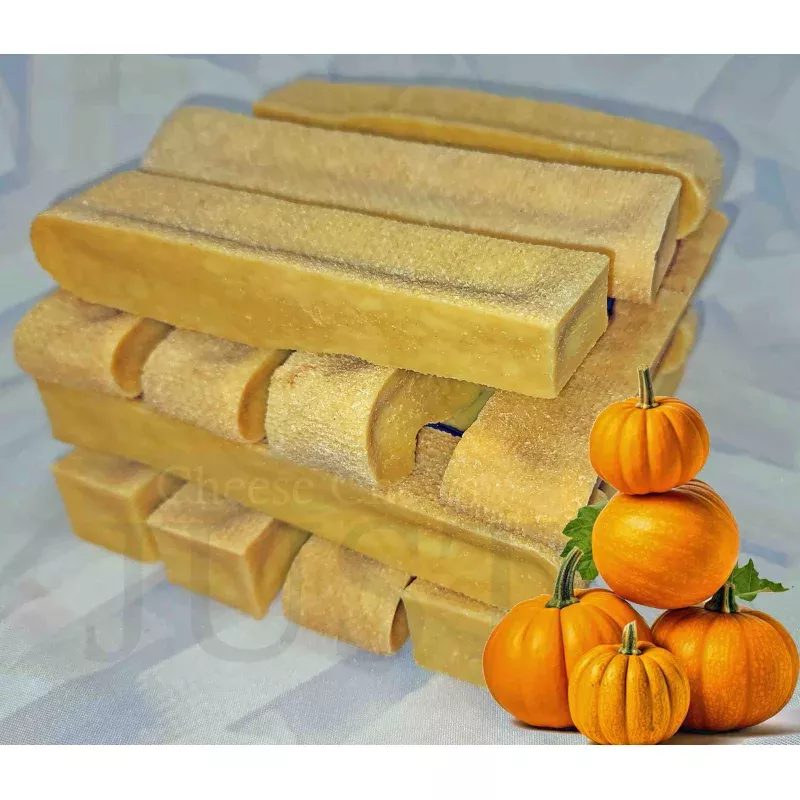 Dog Cheese Chew - Pumpkin Himalayan Yak 3.5oz 100g
