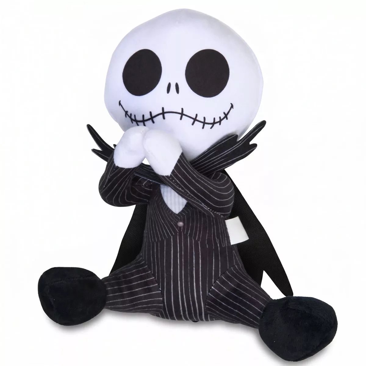 Dog Toy Squeaker Plush - The Nightmare Before Christmas Jack Sitting Pose