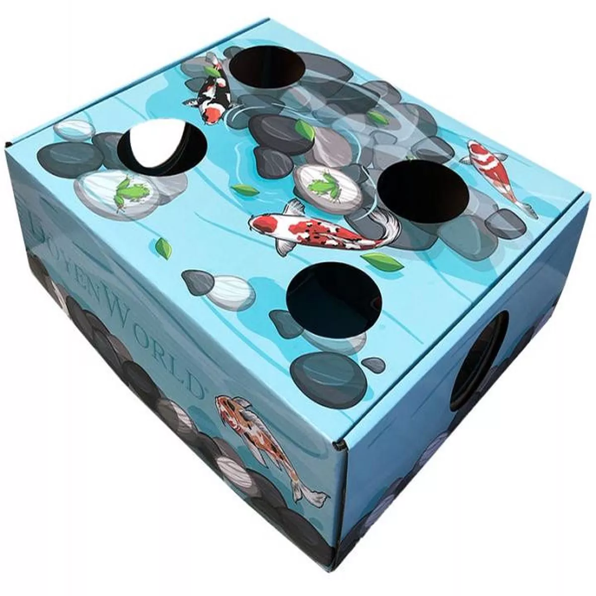Doyenworld Cat Puzzle Box Koi Pond