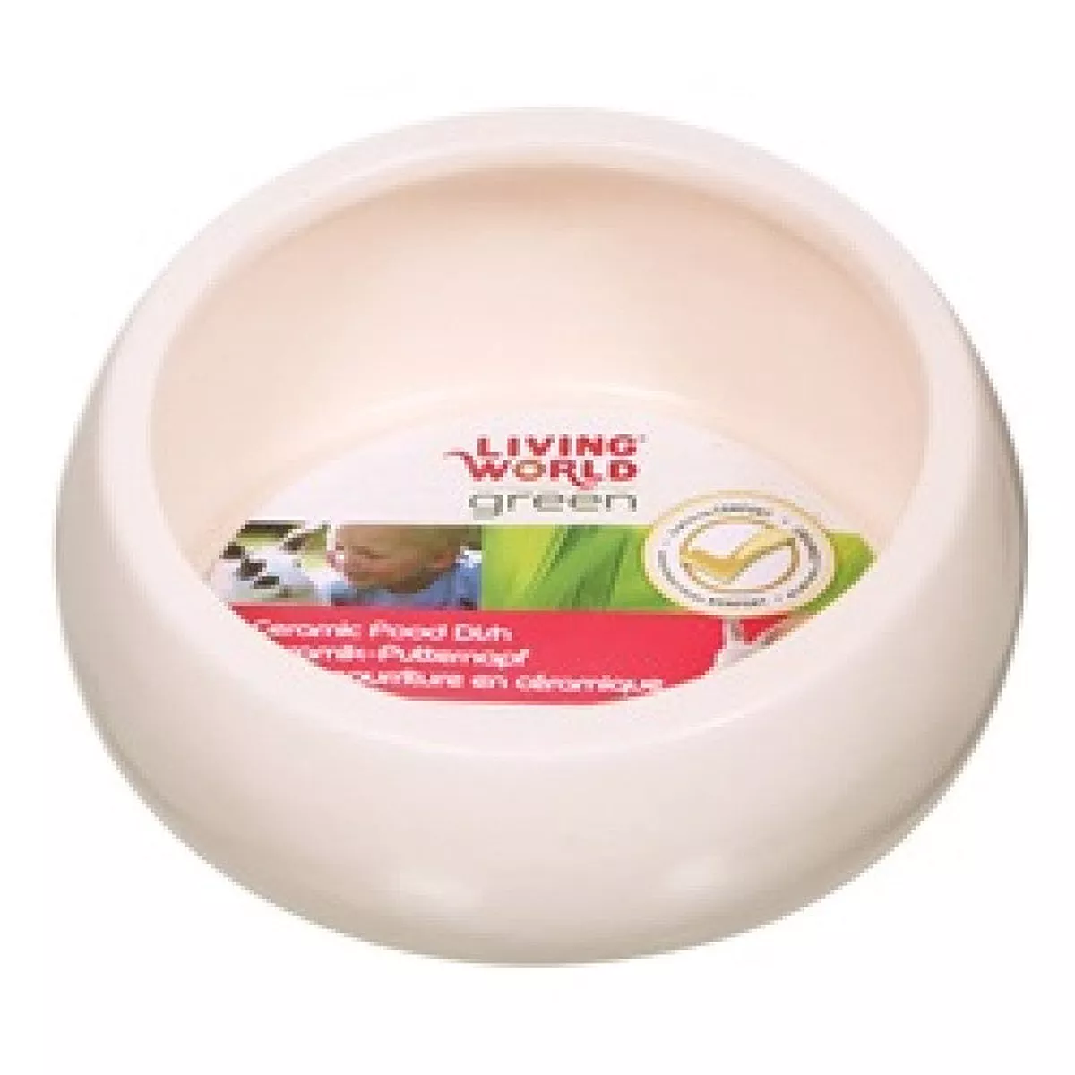 Ergonomic Ceramic Dish Large