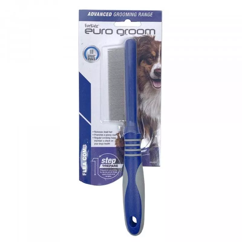 EURO GROOM DOG FLEA COMB